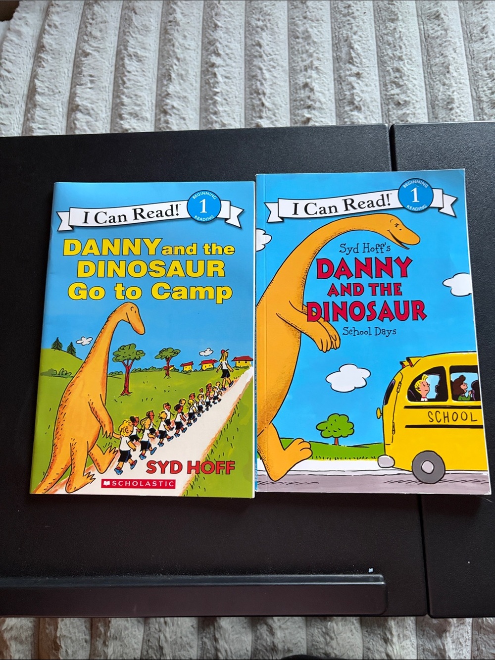 Syd Hoff Danny and the Dinosaur Kids Book Set - Blue/Yellow Covers